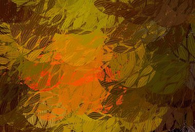 Kaotik şekilli açık kırmızı vektör şablonu. Modern tarzda değişen renkli kaotik formlar. Web siteniz için basit tasarım.