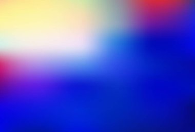 Açık Pembe, Mavi vektör soyut bulanık düzen. Görüntü tarzında tamamen yeni bir renkli çizim. Marka kitabınız için yeni biçim tasarımı.