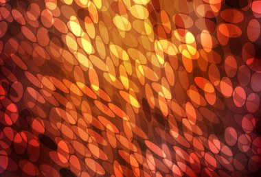 Küreli açık kırmızı vektör deseni. Bulanık dekoratif tasarım baloncuklu soyut tarzda. Marka kitabınız için yeni şablon.