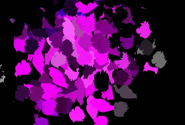 Тёмно Розовая Векторная Текстура Абстрактными Формами Декоративный Дизайн Абстрактном Стиле — стоковый вектор