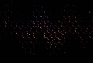 Koyu pembe, kırmızı vektör arkaplan ve düz çizgiler. Renkli çubuklarla, soyut çizimler. Reklam, kitapçıklar, broşürler için desen.