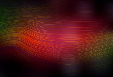 Koyu kırmızı, sarı vektör soyut parlak şablonu bulanıklaştırdı. Parlak renkli bir illüstrasyon. Marka kitabınız için yeni biçim tasarımı.