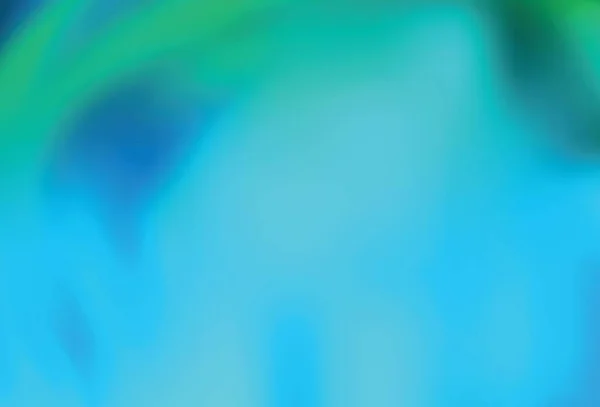 Light Blue Vektor Verschwommene Vorlage Bunte Abstrakte Illustration Mit Farbverlauf — Stockvektor