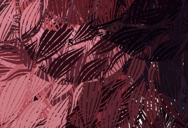 Açık pembe, rastgele şekilli kırmızı vektör deseni. Soyut tarzda rengarenk gradyan şekilleri olan bir resim. Bir cep telefonu için arka plan.