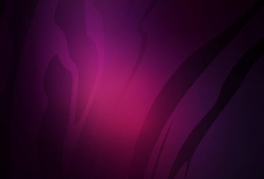 Koyu pembe vektör parlak şablonu bulanıklaştırdı. Soyut ve gradyan renkte renkli çizimler. İş tasarımınız için yeni biçim.