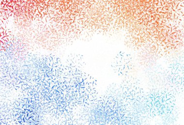 Açık pembe, düz çizgileri olan mavi vektör arkaplan. Keskin çizgili parlak renkli çizimler. Reklamınız, posteriniz, afişiniz için en iyi tasarım.