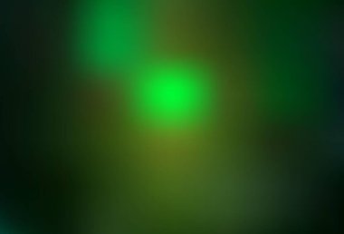 Koyu yeşil vektör arka planı bulanıklaştırdı. Parlak renkli bir illüstrasyon. Bir cep telefonu için arka plan.