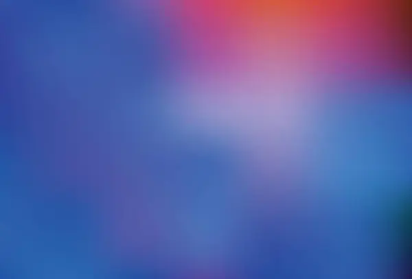 Светло Синий Красный Вектор Размыт Блеском Фоном Цветная Иллюстрация Умном — стоковый вектор