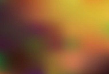 Koyu yeşil, sarı vektör renkli soyut doku. Gradyan tasarımlı, soyut, ışıltılı çizimler. İşiniz için en iyi bulanık tasarım..