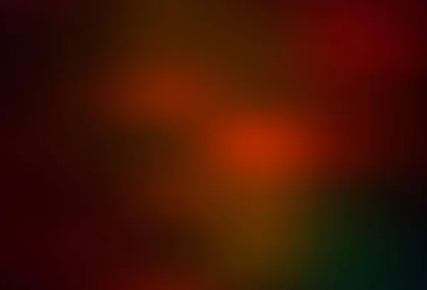 Dunkelgrüne Rote Vektorschablone Bunte Abstrakte Illustration Mit Farbverlauf Hintergrund Für — Stockvektor