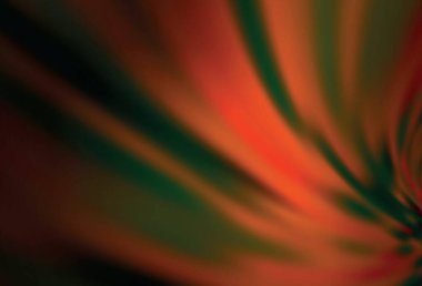 Koyu turuncu vektör parlak deseni bulanıklaştırdı. Görüntü tarzında tamamen yeni bir renkli çizim. İş tasarımınız için yeni biçim.