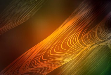 Koyu yeşil, sarı vektör parlak dokuyu bulanıklaştırdı. Görüntü tarzında tamamen yeni bir renkli çizim. Çalışmalarınız için akıllı tasarım.