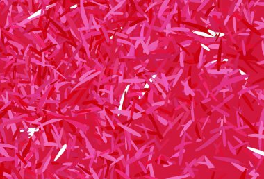 Açık Pembe, düz çizgileri olan kırmızı vektör düzeni. Renkli çubuklarla, soyut çizimler. Reklamınız, posteriniz, afişiniz için en iyi tasarım.