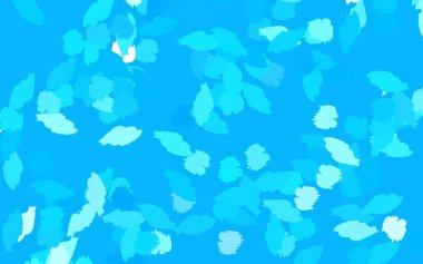 Soyut şekilli hafif BLUE vektör arkaplanı. Soyut gradyan şekilli basit renkli çizimler. Web siteniz için basit tasarım.