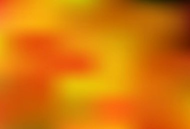 Açık Turuncu vektör bulanık ve renkli desen. Gradyan ile modern soyut çizim. Web siteniz için bulanık tasarım.