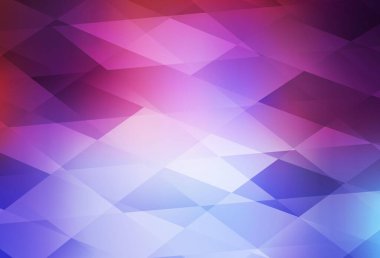 Açık mavi, kare şeklinde kırmızı vektör deseni. Soyut stil ve dikdörtgenlerle dekoratif tasarım. Reklamlar için desen.