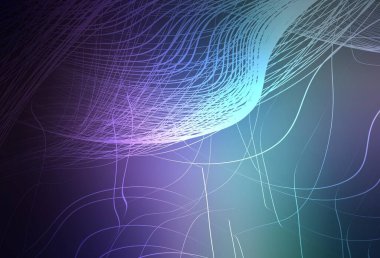 Koyu pembe, mavi vektör parlak soyut çizim. Yaratıcı illüstrasyon, yarım tonlu ve eğimli. Tasarımlar için arka plan.