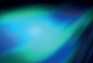 Koyu mavi vektör renkli bulanık arkaplan. Görüntü stili ve gradyanı olan yeni renkli çizimler. Marka kitabı için zarif bir arkaplan.