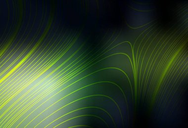 Koyu yeşil vektör parlak dokuyu bulanıklaştırdı. Gradyan ile modern soyut çizim. Marka kitabı için zarif bir arkaplan.