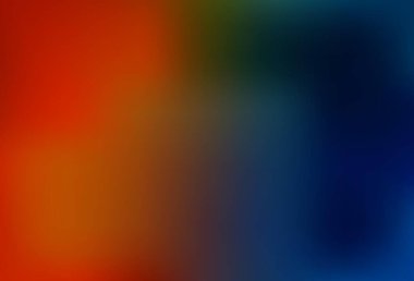 Koyu mavi, sarı vektör renkli soyut arkaplan. Gradyan ile modern soyut çizim. İş tasarımınız için yeni biçim.