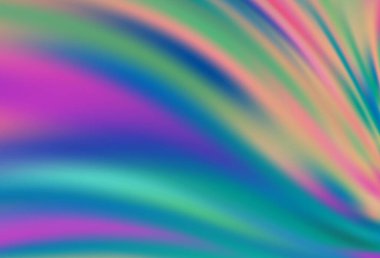 Koyu mavi vektör soyut parlak desen. Renkli soyut çizimler ve gradyan. Web siteniz için bulanık tasarım.