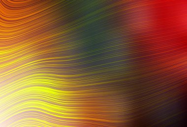 Açık yeşil, kırmızı vektör bulanık ve renkli desen. Gradyan tasarımlı, soyut, ışıltılı çizimler. Bir cep telefonu için arka plan.