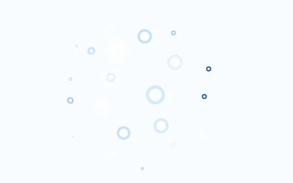 Ljusgrå Vektor Layout Med Cirkel Former Modern Abstrakt Illustration Med — Stock vektor