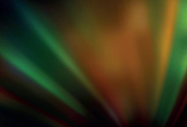 Koyu yeşil, sarı vektör renkli soyut doku. Soyut ve gradyan renkte renkli çizimler. İşiniz için en iyi bulanık tasarım..