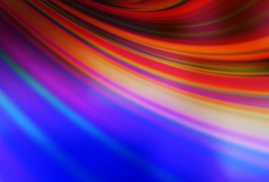 Açık mavi, kırmızı vektör modern zarif zemin. Görüntü stili ve gradyanı olan yeni renkli çizimler. İşiniz için en iyi bulanık tasarım..