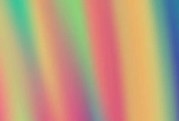 Light Multicolor Vektor Suddig Glans Abstrakt Mall Elegant Ljus Illustration — Stock vektor