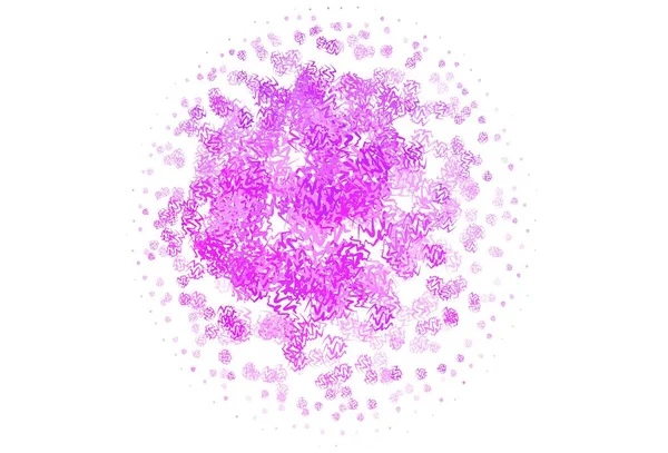 Plantilla Vectorial Color Púrpura Claro Con Líneas Iris Ilustración Geométrica — Archivo Imágenes Vectoriales