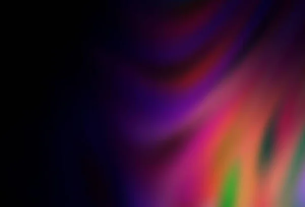 Fond Flou Coloré Vecteur Violet Foncé Illustration Abstraite Colorée Avec — Image vectorielle