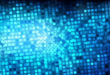 Koyu mavi vektör dokusu dikdörtgen biçiminde. Dikdörtgen şekilli soyut çizimler. Reklamınız, posteriniz, afişiniz için en iyi tasarım.