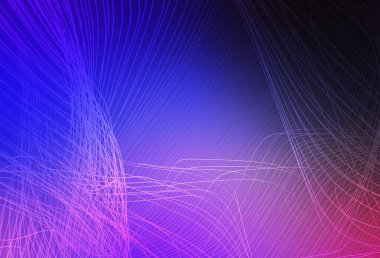 Koyu pembe, mavi vektör parlak deseni bulanıklaştırmış. Görüntü tarzında tamamen yeni bir renkli çizim. Çalışmalarınız için akıllı tasarım.