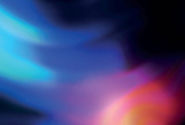 Koyu mavi, kırmızı vektör bulanık ve renkli desen. Görüntü tarzında tamamen yeni bir renkli çizim. Tasarımlar için arka plan.