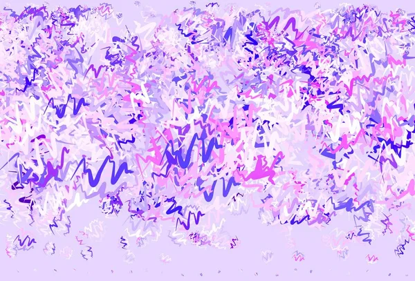 Light Pink Blue Vector Background Curved Lines Elegant Bright Illustration — Stock Vector