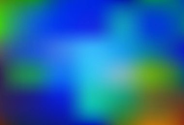 Açık mavi, yeşil vektör parlak soyut düzen. Gradyan ile modern soyut çizim. İşiniz için yeni tasarım.