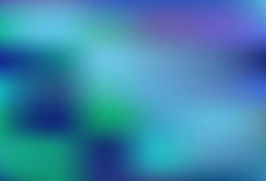 Işık Mavisi vektörü arkaplanı bulanıklaştırdı. Soyut renkli gradyan çizimi. Çalışmalarınız için akıllı tasarım.