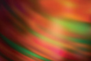 Koyu turuncu vektör bulanık desen. Eğilimli zarif, parlak bir çizim. Tasarımlar için arka plan.