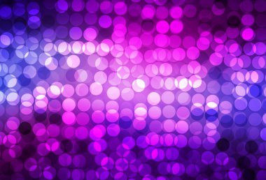 Açık Mor, benekli pembe vektör arkaplan. Renkli su damlaları olan modern soyut çizimler. Fütürist reklamlar ve kitapçıklar için şablon.