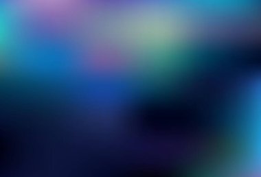 Koyu mavi vektör, parlak soyut arkaplanı bulanıklaştırdı. Gradyan tasarımlı, soyut, ışıltılı çizimler. İşiniz için en iyi bulanık tasarım..