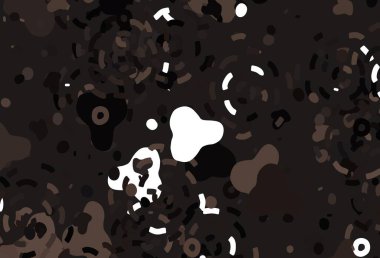 Soyut şekilli açık kahverengi vektör arkaplanı. Soyut gradyan şekilli basit renkli çizimler. Bir cep telefonu için arka plan.