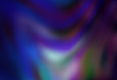 Koyu mavi, yeşil vektör soyut parlak desen. Eğilimli zarif, parlak bir çizim. İşiniz için en iyi bulanık tasarım..