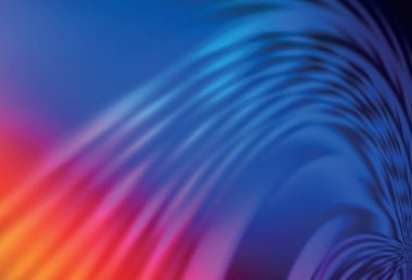 Açık mavi, kırmızı vektör soyut bulanık görünüm. Eğilimli zarif, parlak bir çizim. İşiniz için yeni tasarım.