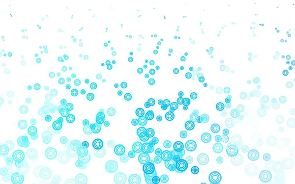 Light Blue Διανυσματική Διάταξη Σχήματα Κύκλο Glitter Αφηρημένη Εικόνα Θολή — Διανυσματικό Αρχείο
