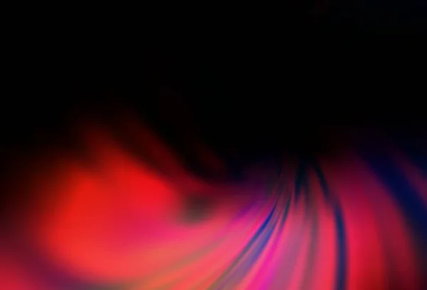 深蓝色 红色矢量模糊发光抽象模板 一个全新的彩色插图在模糊的风格 你设计的新方法 — 图库矢量图片
