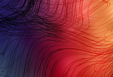 Açık Pembe, sarı vektör bulanık parlak soyut arkaplan. Gradyan tasarımlı, soyut, ışıltılı çizimler. Marka kitabı için zarif bir arkaplan.