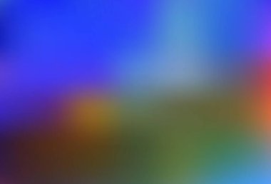 Açık mavi, sarı vektör parlak şablonu bulanıklaştırdı. Parlak renkli bir illüstrasyon. İşiniz için en iyi bulanık tasarım..