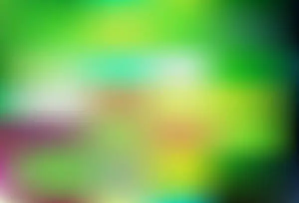 Светло Зеленый Вектор Цветовой Фактуры Абстрактная Красочная Иллюстрация Градиентом Совершенно — стоковый вектор