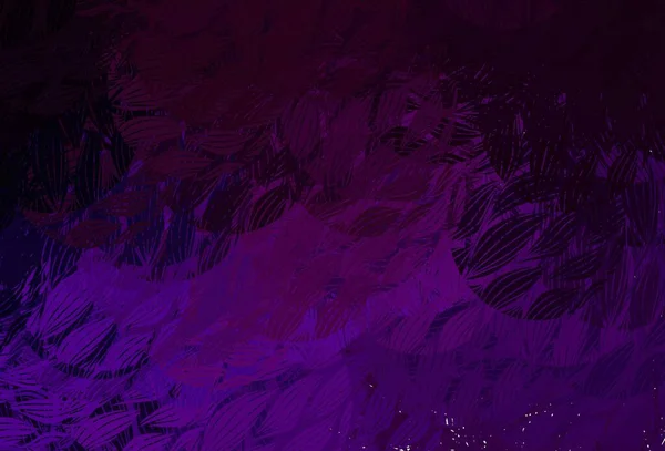 Темно Фіолетова Векторна Текстура Абстрактними Формами Проста Барвиста Ілюстрація Абстрактними — стоковий вектор